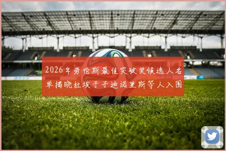 2026年劳伦斯最佳突破奖候选人名单揭晓杜埃于子迪诺里斯等人入围